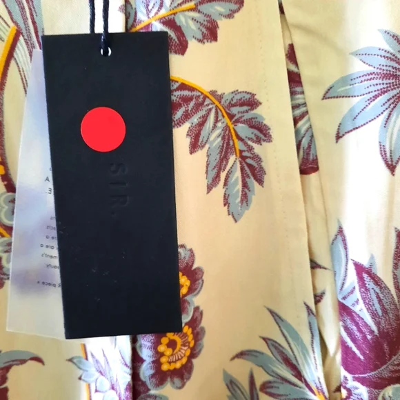 SIR The Label Floral Pencil Pants BNWT - Picture 3 of 7